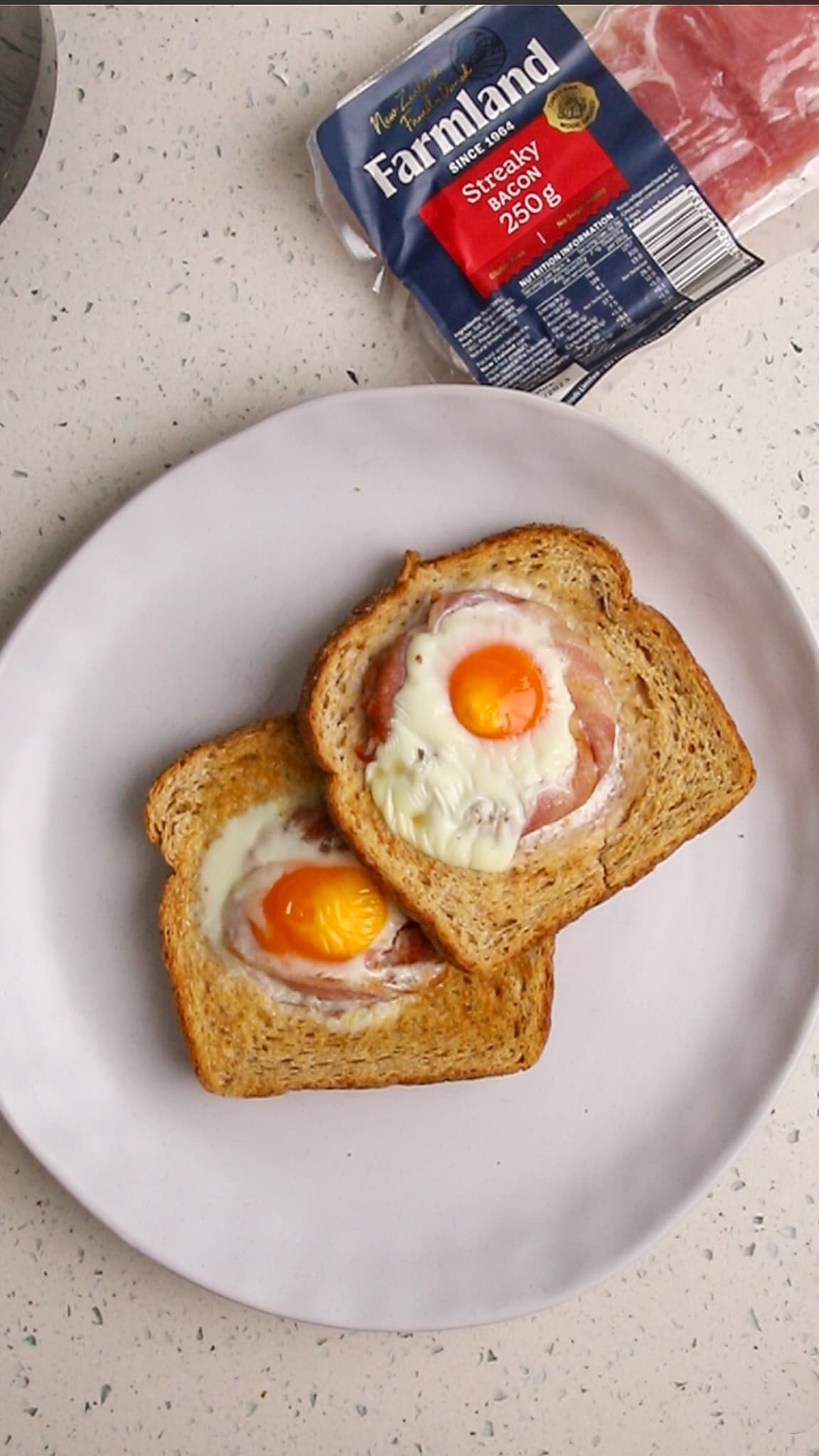 Air Fryer Bacon and Egg Toast Recipes Farmland NZ Family Owned